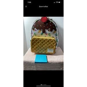 Loungefly Disney Backpack Princess Ice Cream Cone  #1